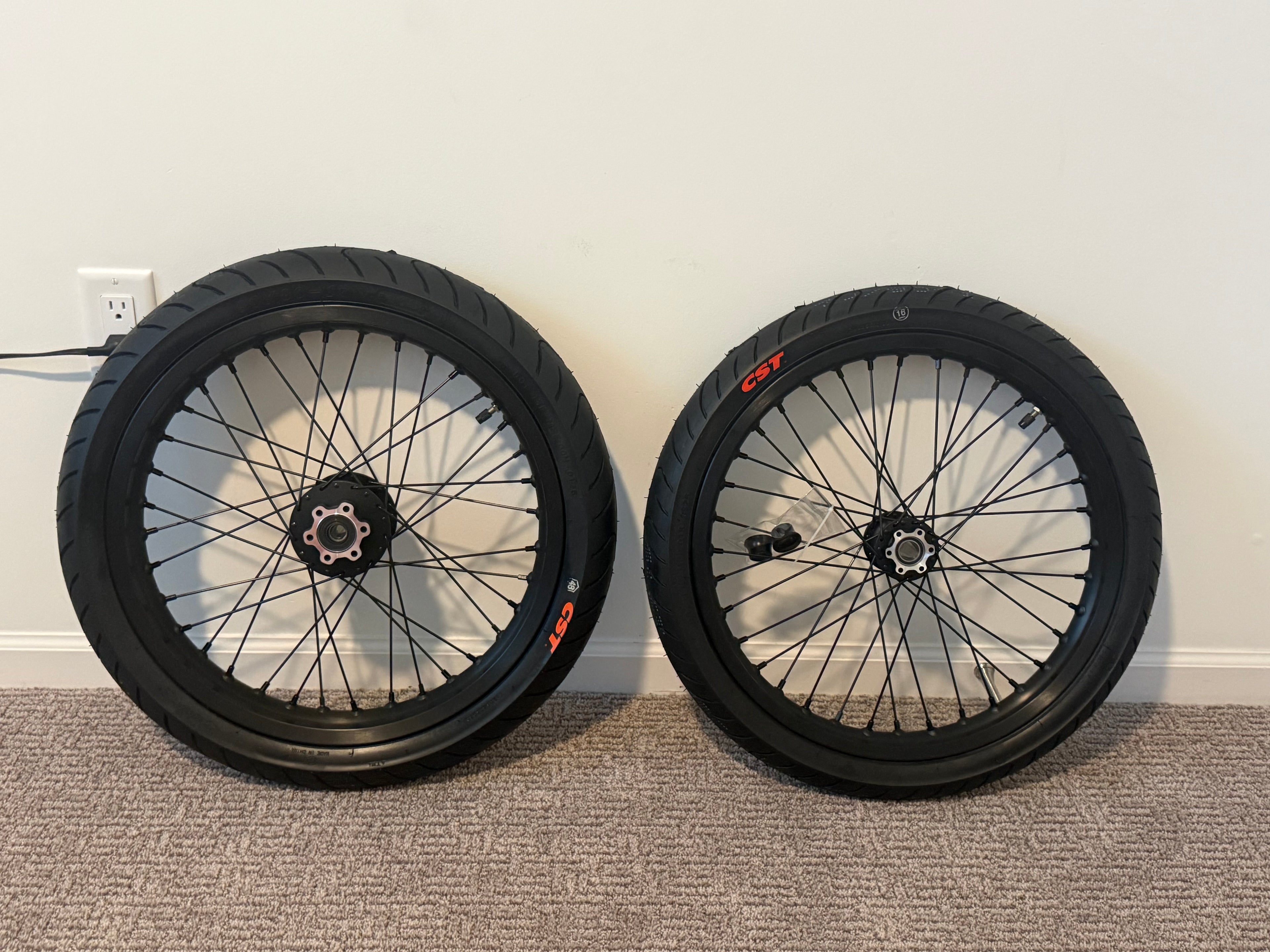 17” CST LBX/Eride Supermoto Wheel Kit