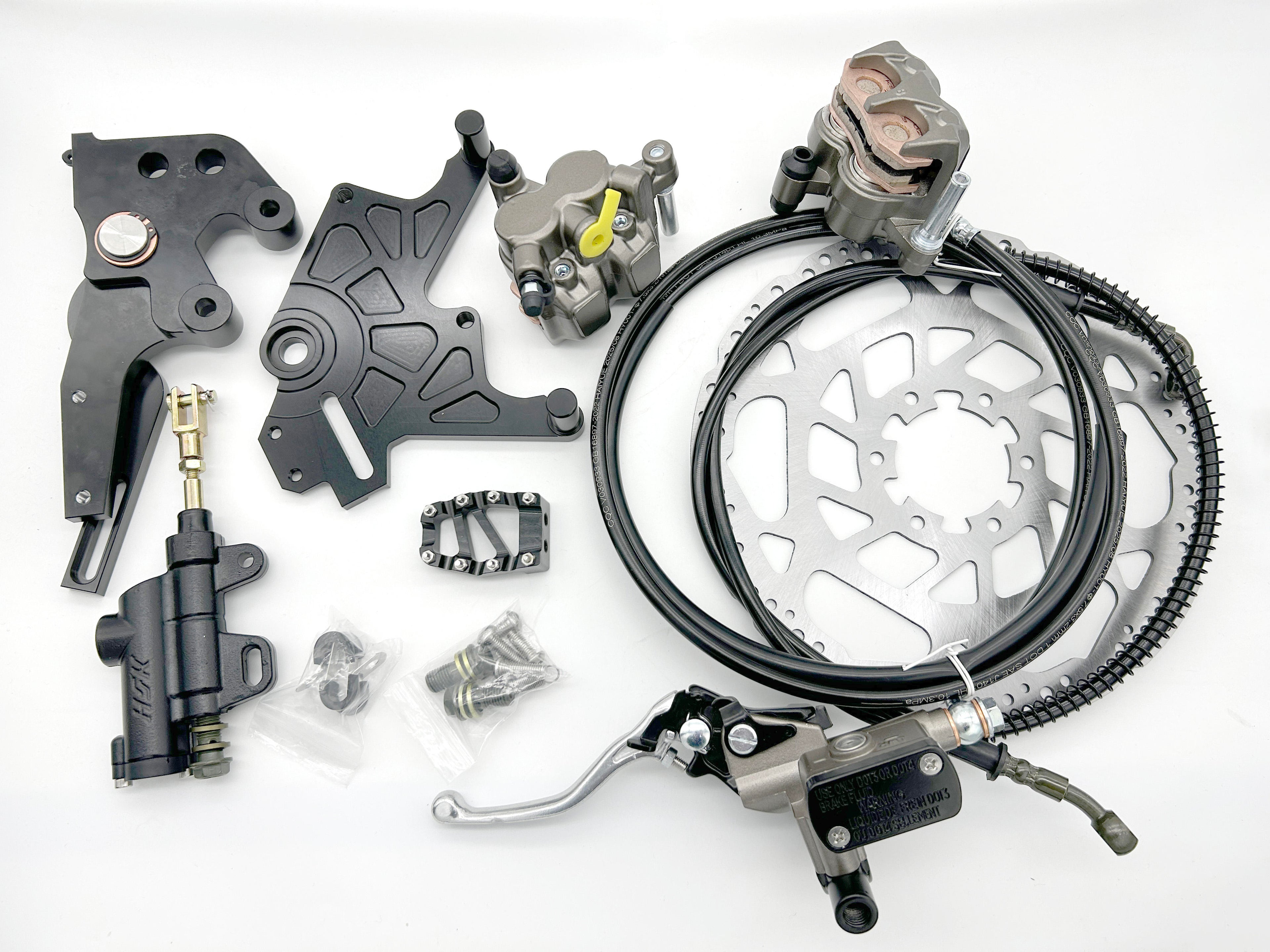 Dual Brake Kit (Foot Brake + Handbrake) Surron Eride