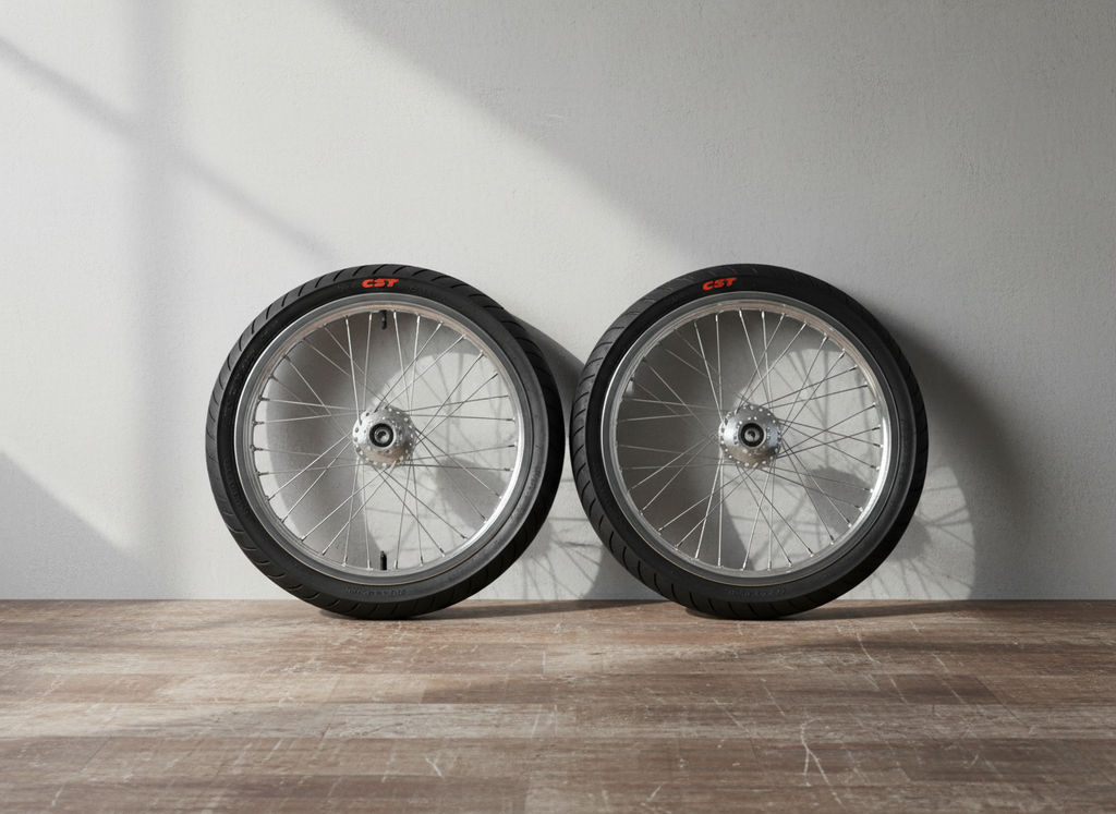 Chrome Talaria XXX/MX3/MX4 Supermoto Wheelset