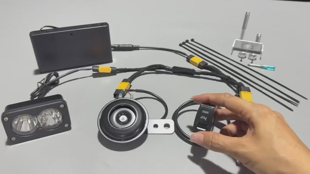 BATTERY POWERED Baja and horn kit (INCLUDES HANDLEBAR SWITCH)